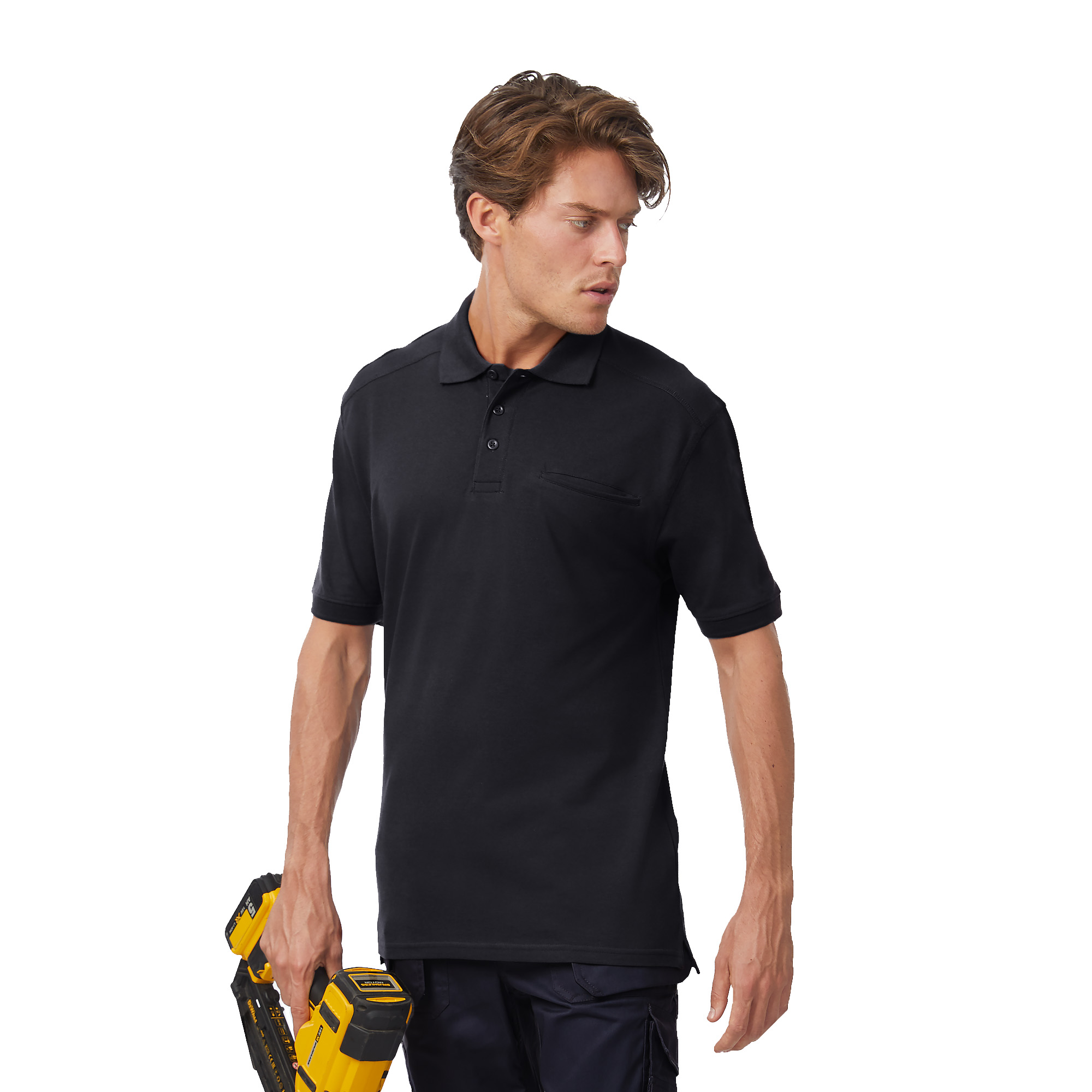 Поло Skill PRO, черный, размер XXL