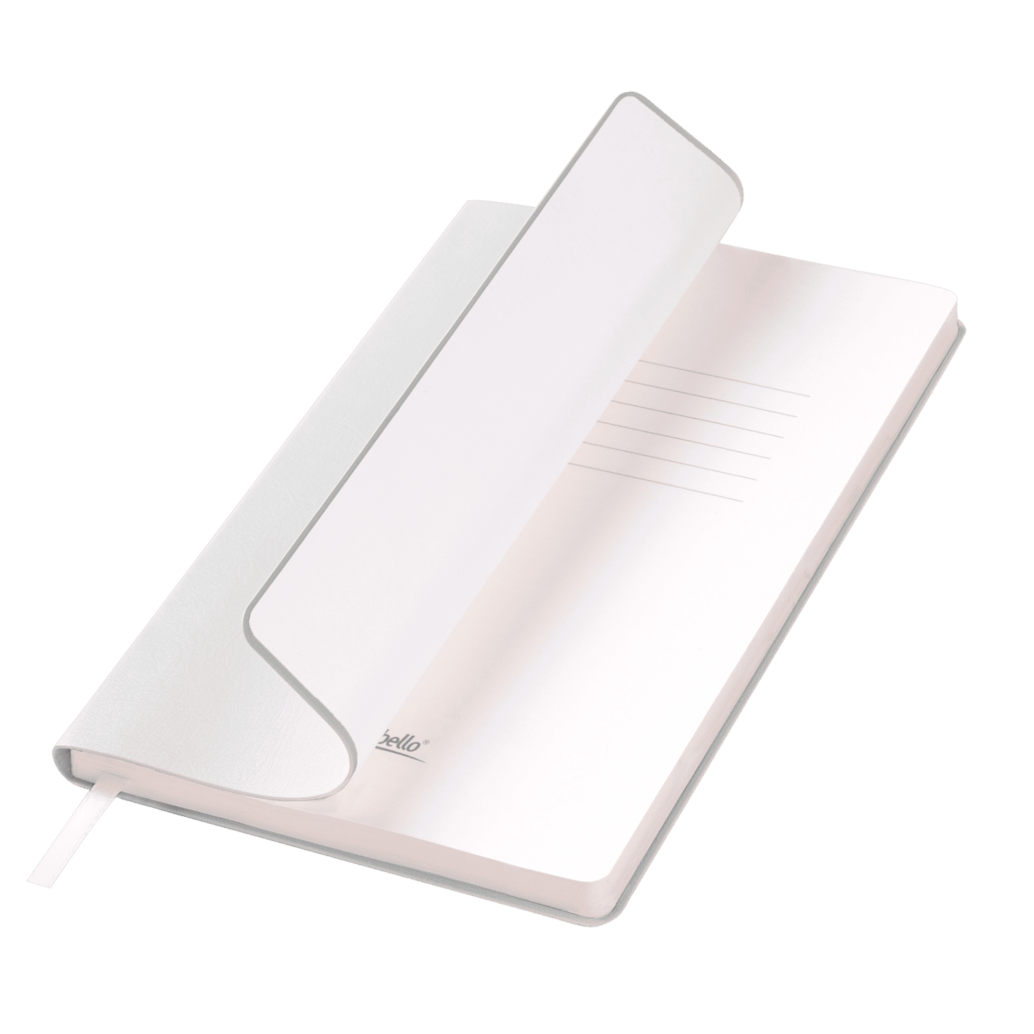 Ежедневник River side недатированный, белый (без упаковки, без стикера)