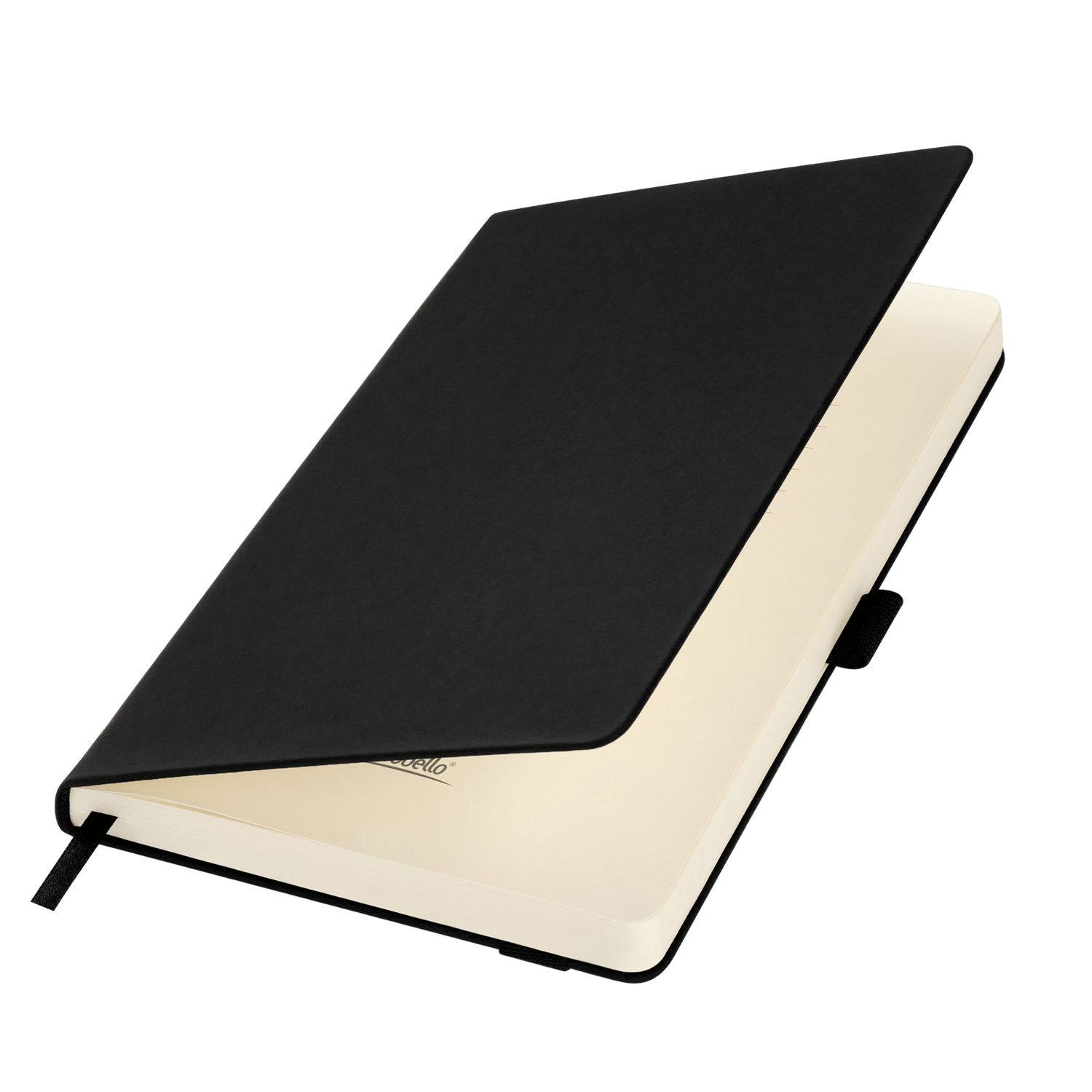 Ежедневник Alpha недатированный, черный/бежевый