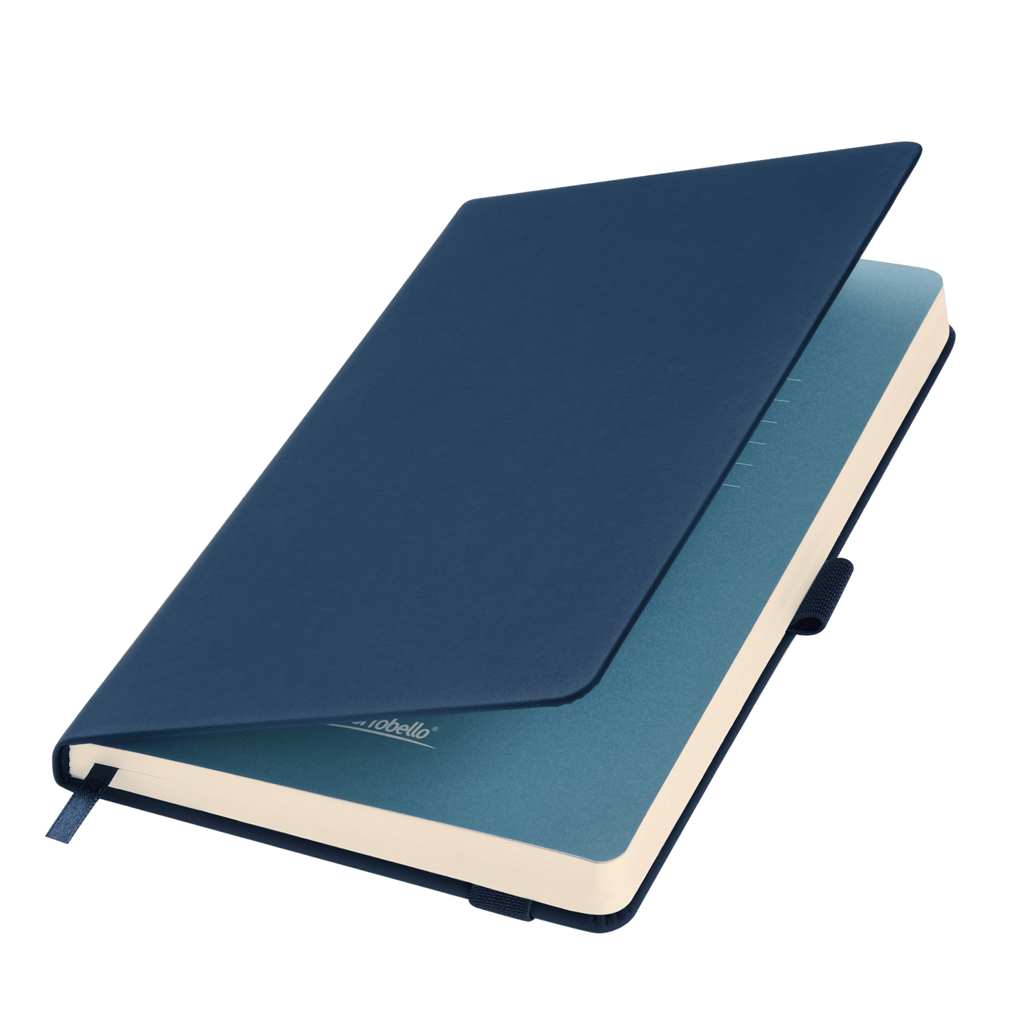 Ежедневник Alpha недатированный, синий/голубой