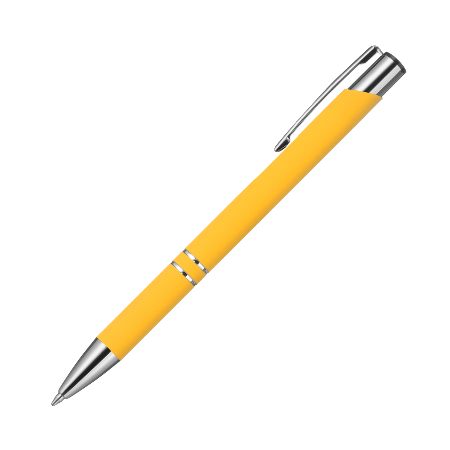 Шариковая ручка Alpha, желтая