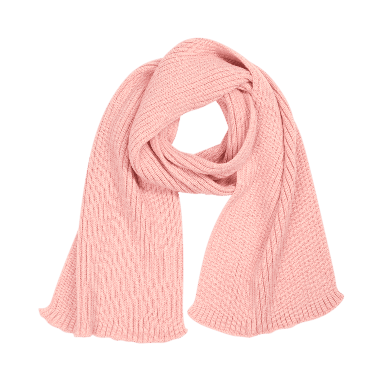 Шарф Forges вязаный, розовый