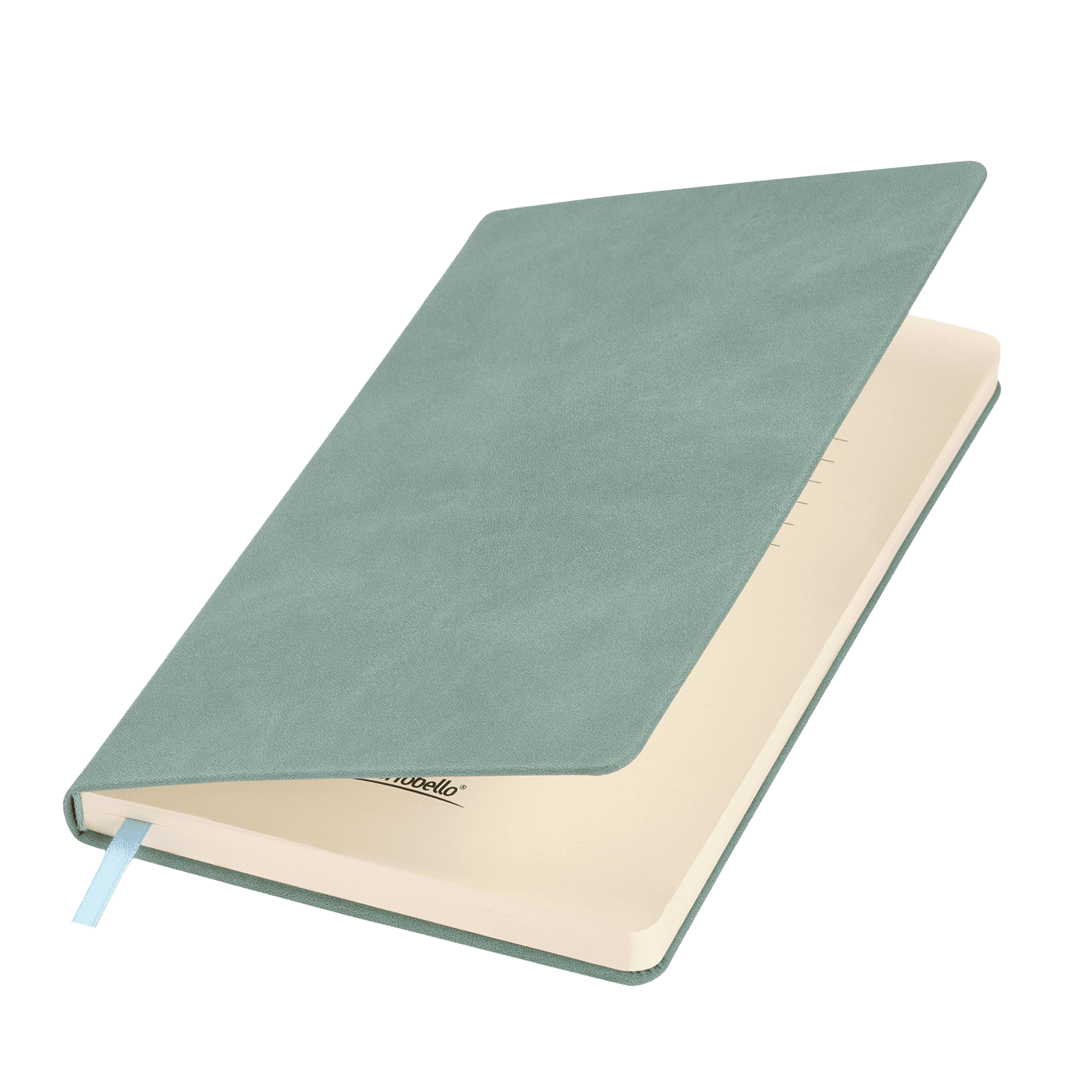 Ежедневник Stella недатированный с магнитом на обложке, бирюзовый