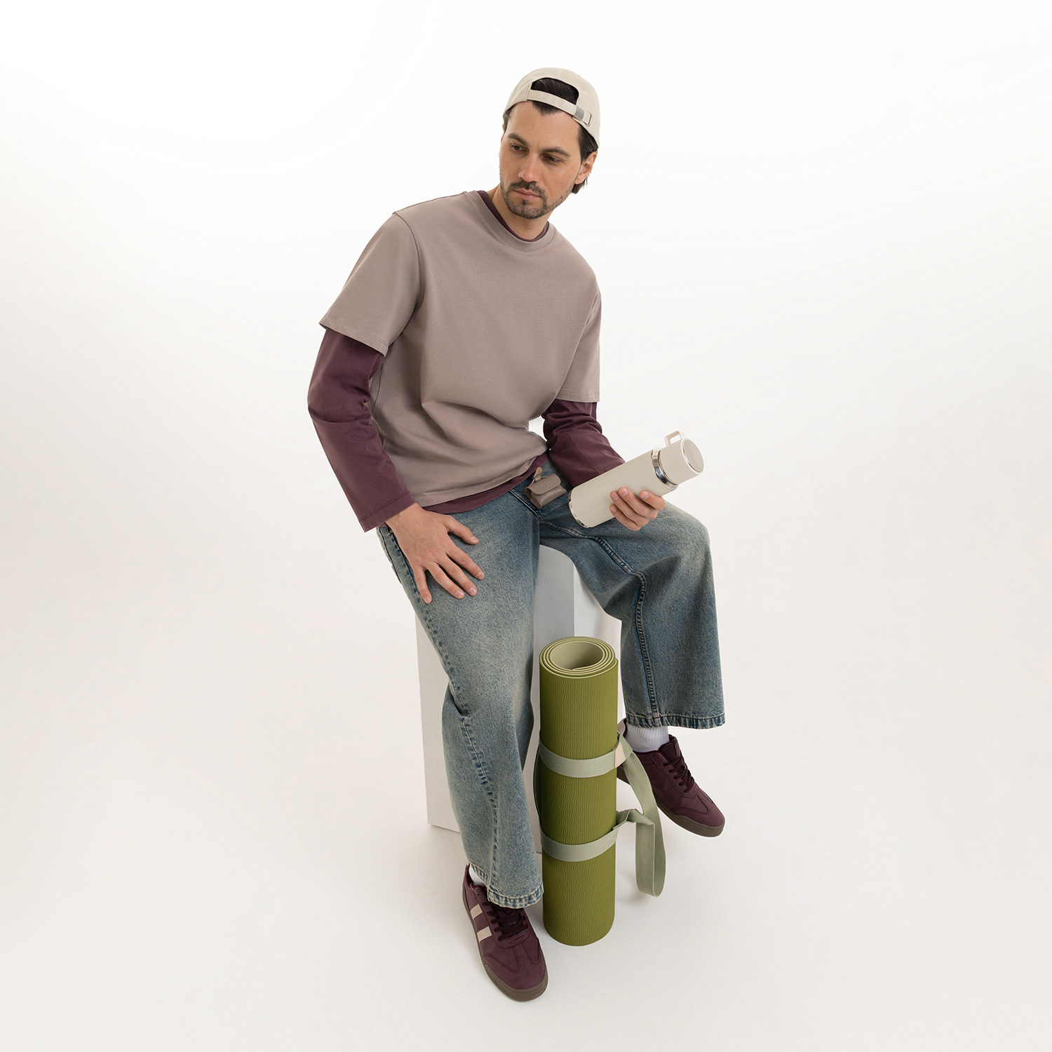 Футболка унисекс RUST NEO, 240 гр., бежевый (мокко), размер XS/S