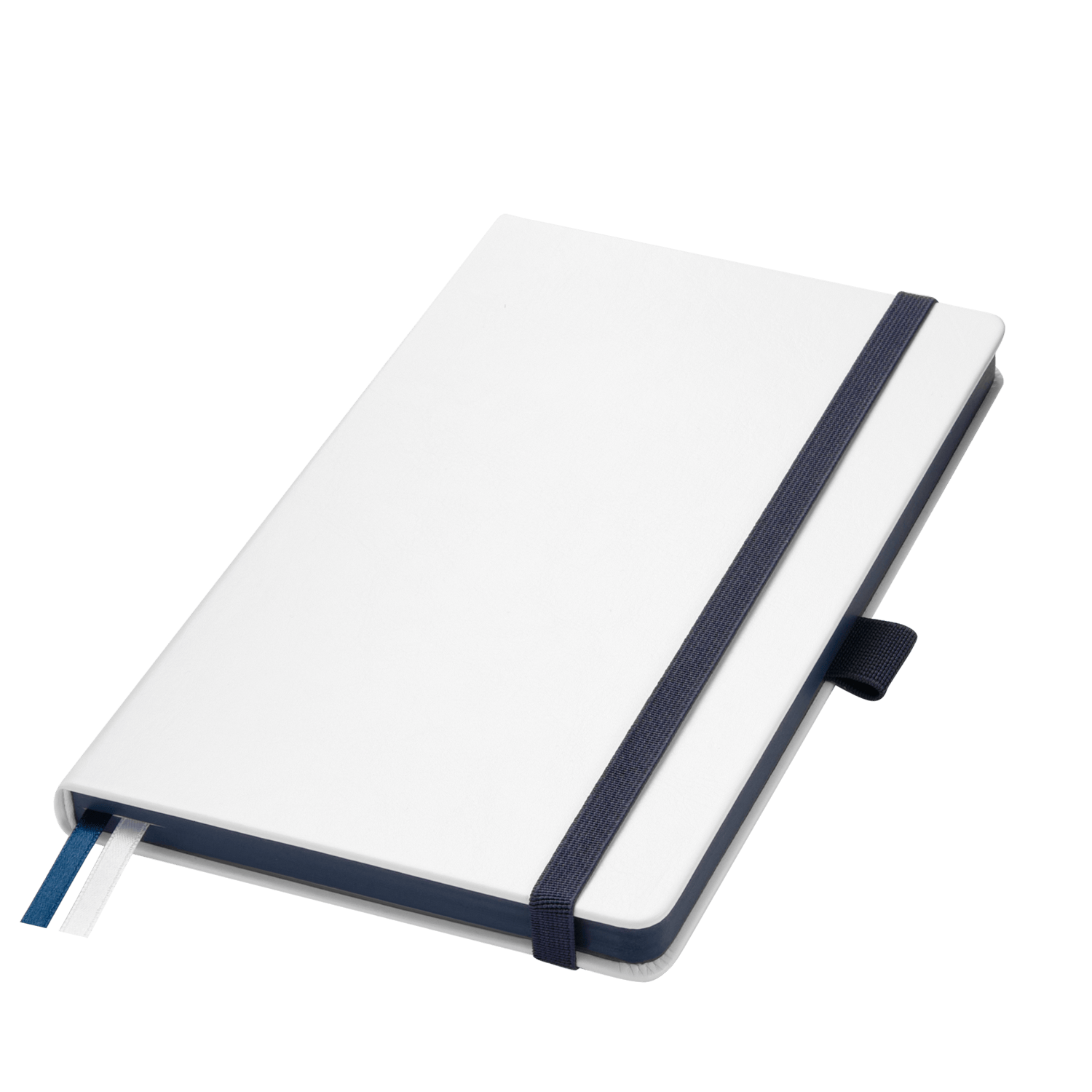 Ежедневник Arctic недатированный, белый/синий