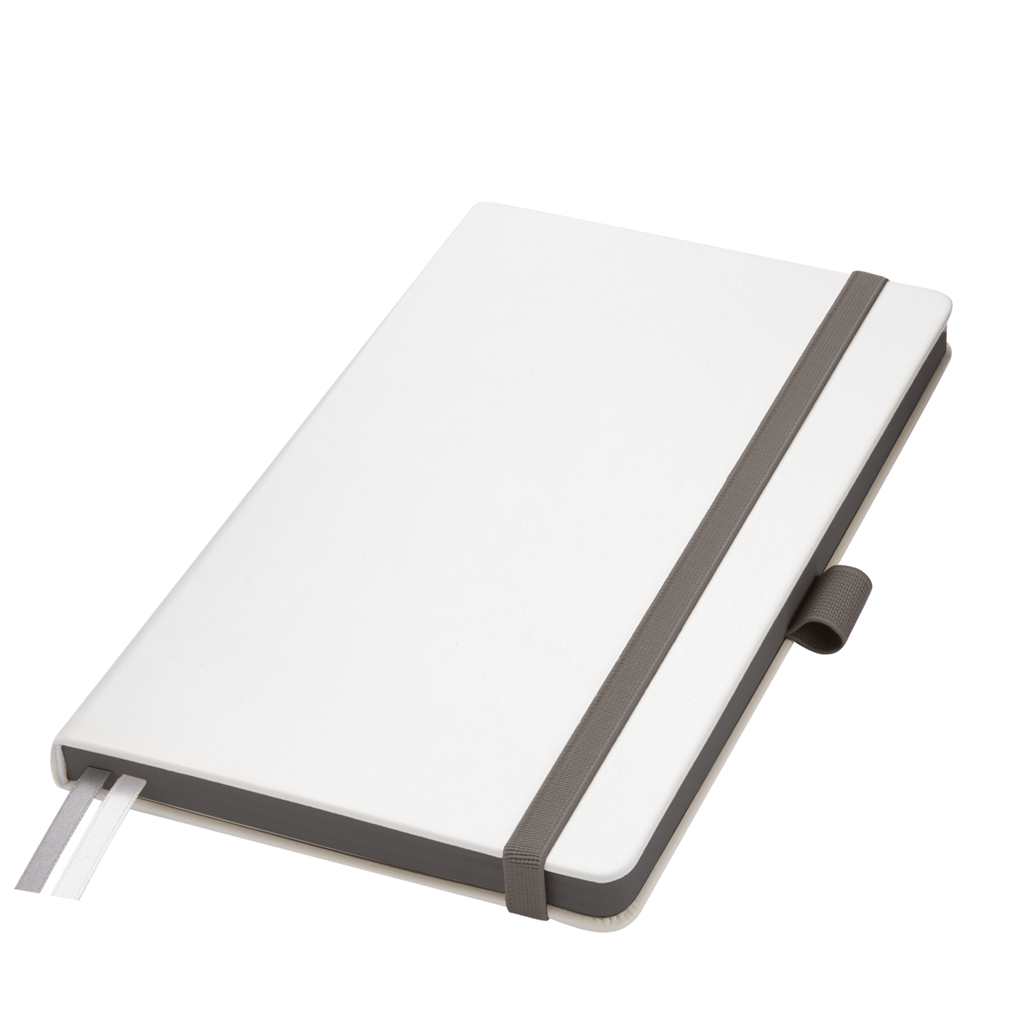 Ежедневник Arctic недатированный, белый/темно-серый