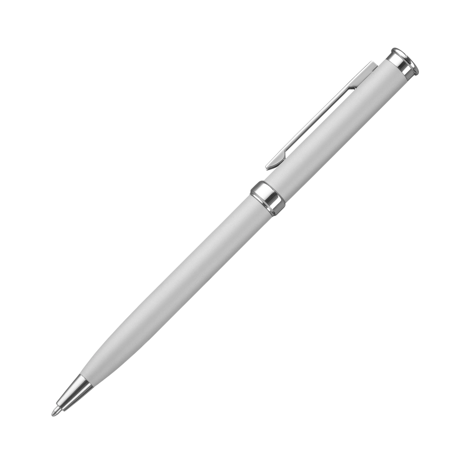 Шариковая ручка Benua, серебряная