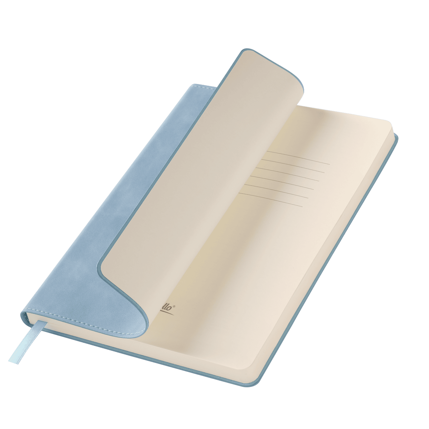 Ежедневник Verona недатированный, голубой