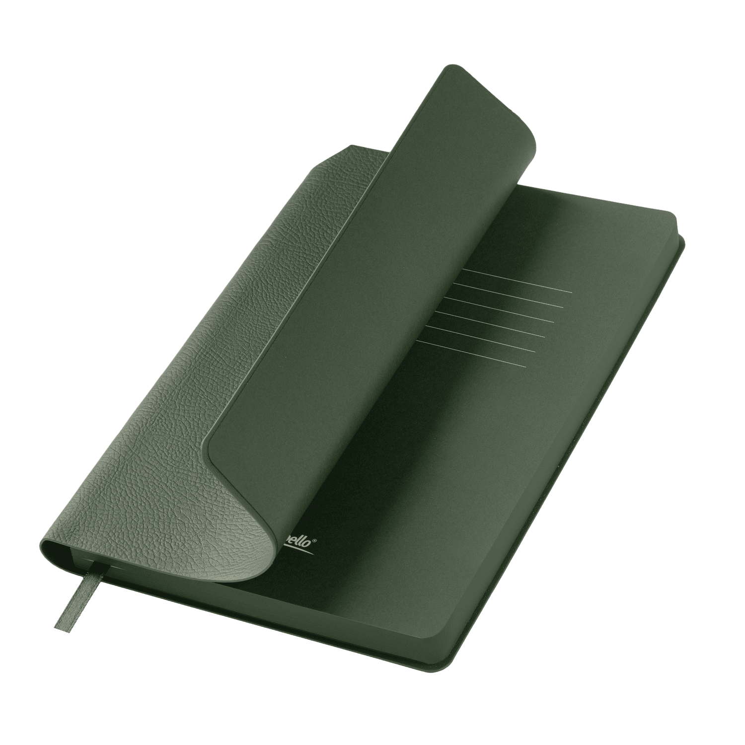Ежедневник Molto недатированный, зеленый