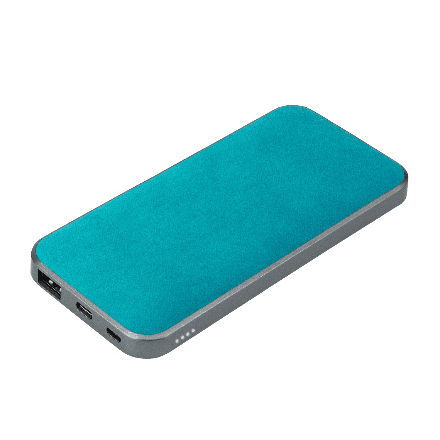 Внешний аккумулятор In Velour 10000 mAh, бирюзовый