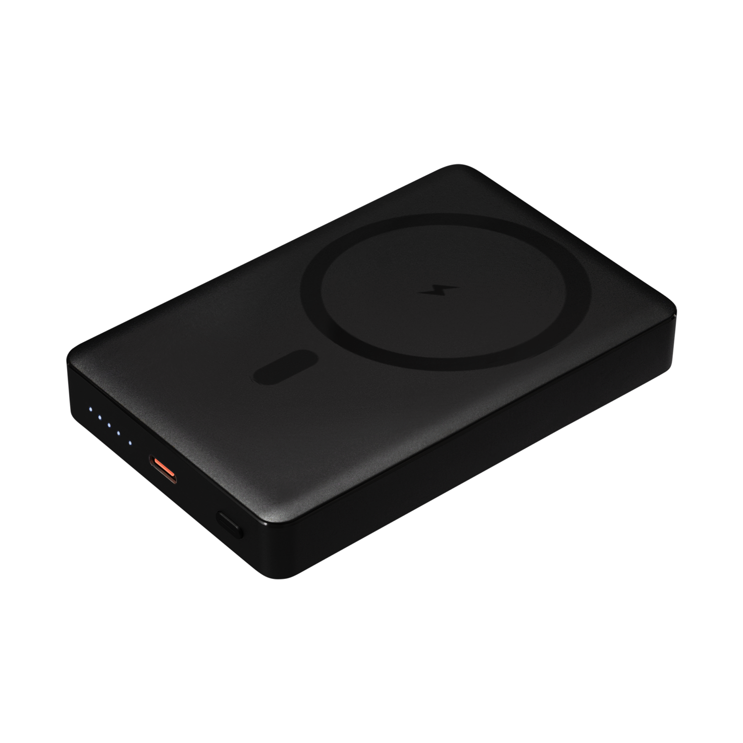 Внешний аккумулятор Atlantis PD Plus 10000mAh с функцией беспроводной зарядки 15W, черный