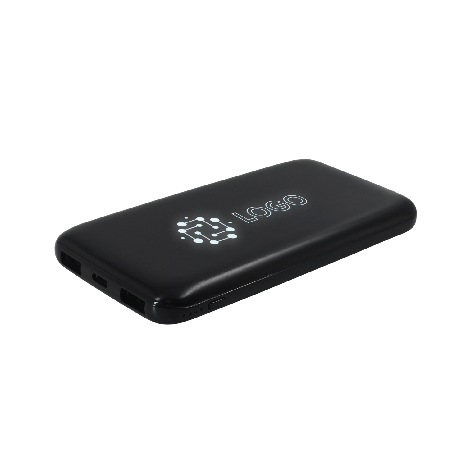 Внешний аккумулятор с подсветкой Bplanner Power 4 ST, 8000 mAh (Белый)